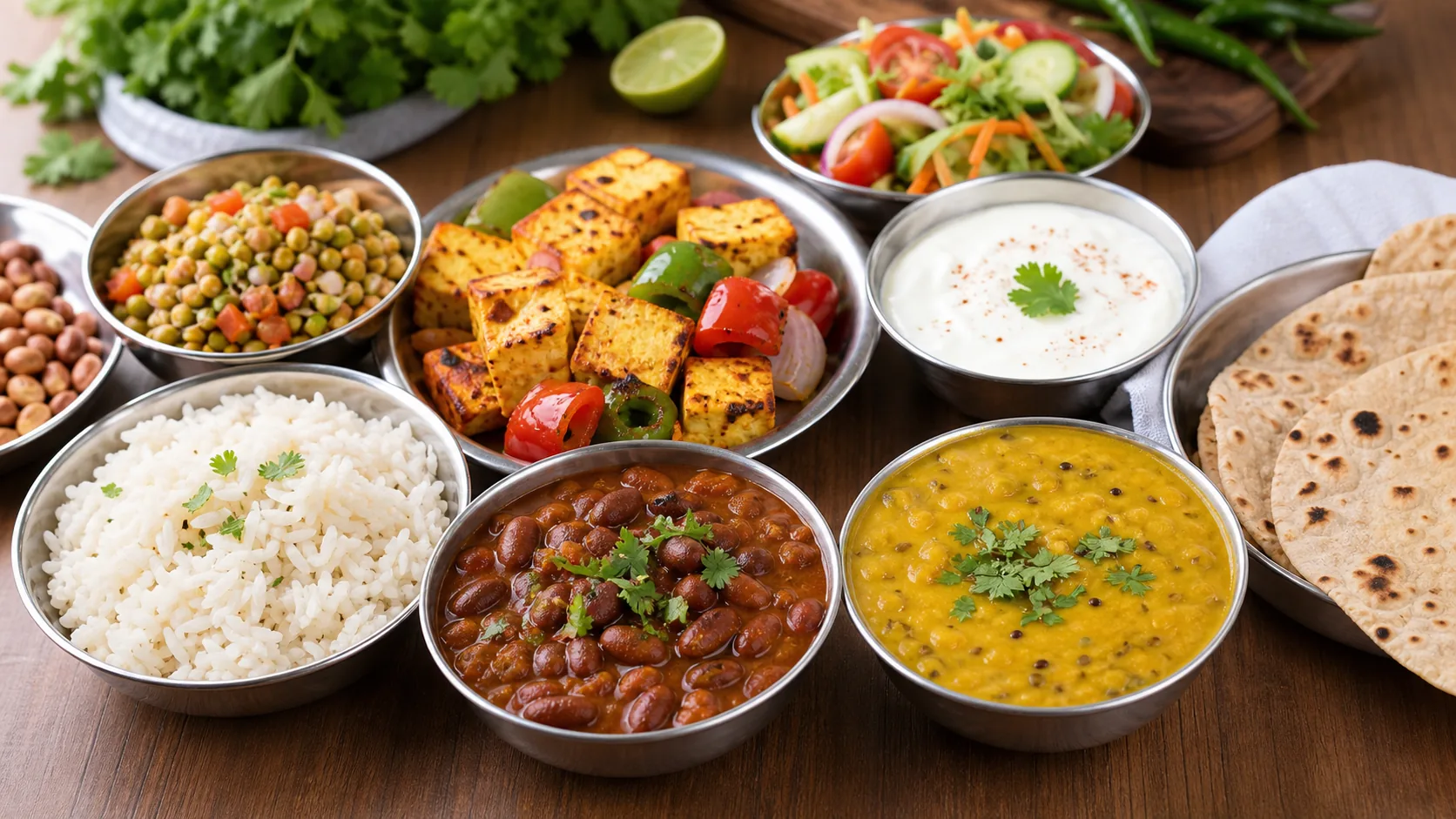 Indian Vegetarian Protein Guide: Dal, Chana, Rajma, Paneer, Sprouts, and Smarter Meal Pairing