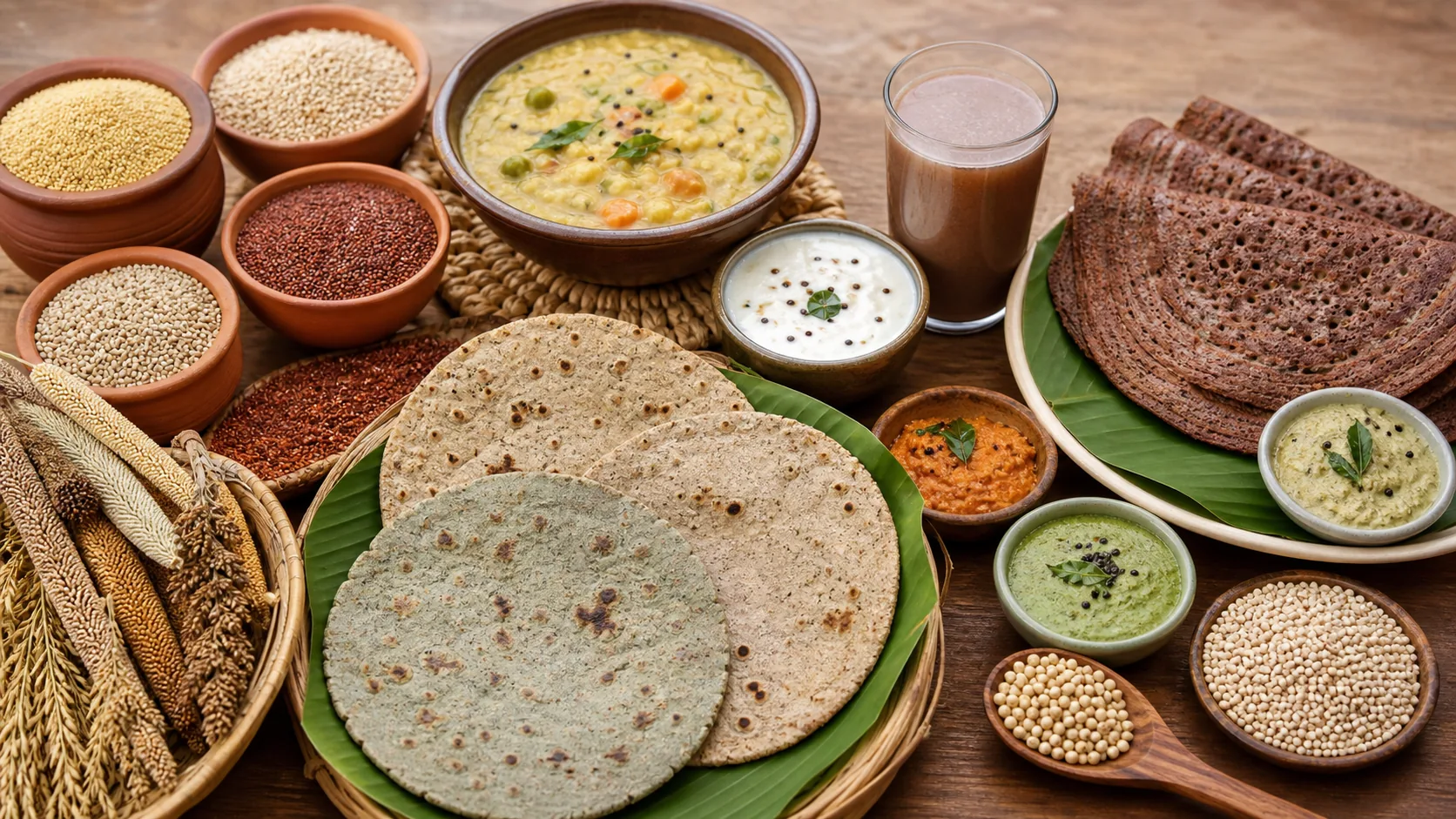 Millet Foods in India: Ragi, Jowar, Bajra, Little Millet, and How to Eat Them Well