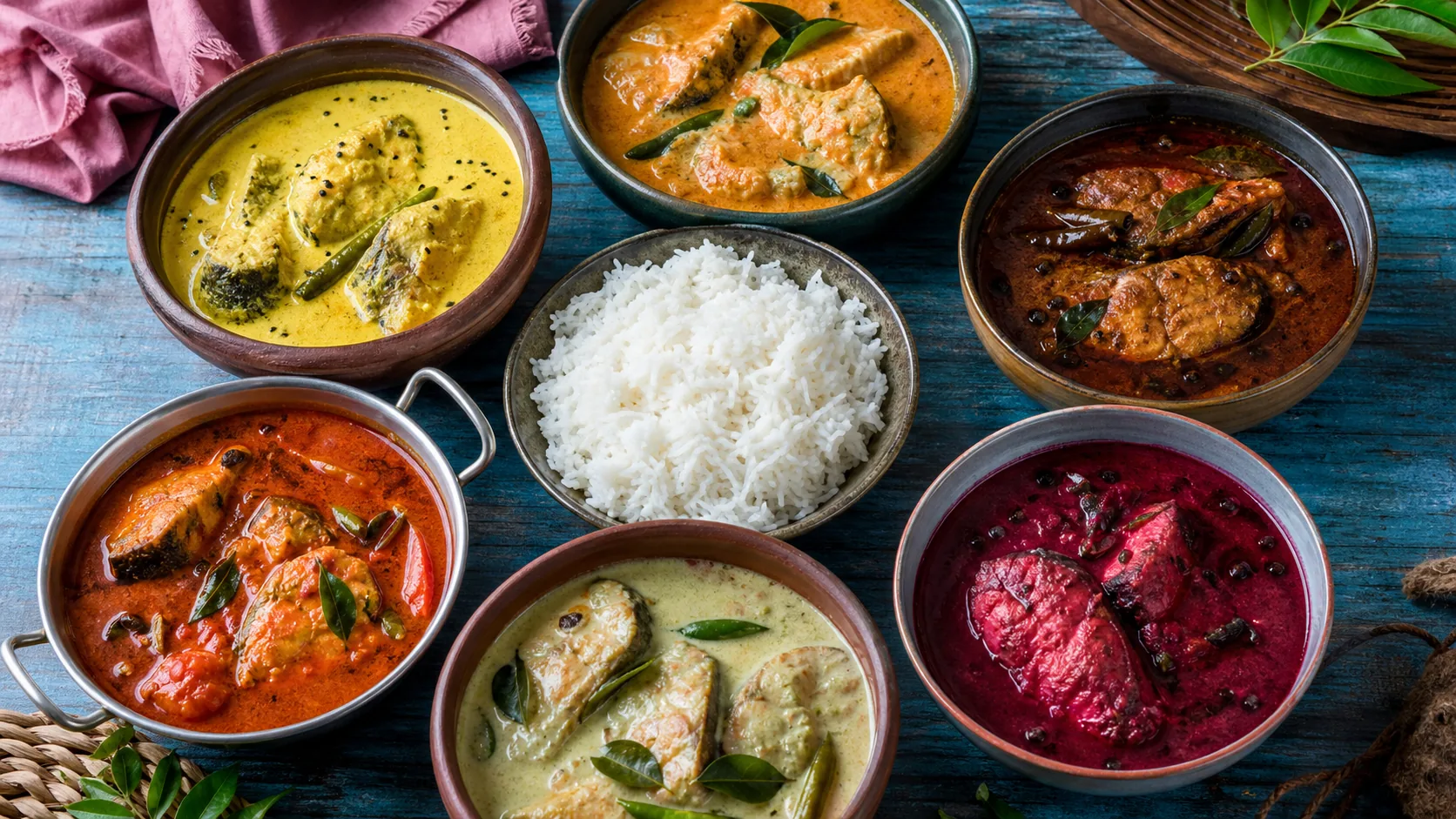 Regional Fish Curries of India: Bengal, Goa, Kerala, Assam, Andhra, and Konkan Styles Explained