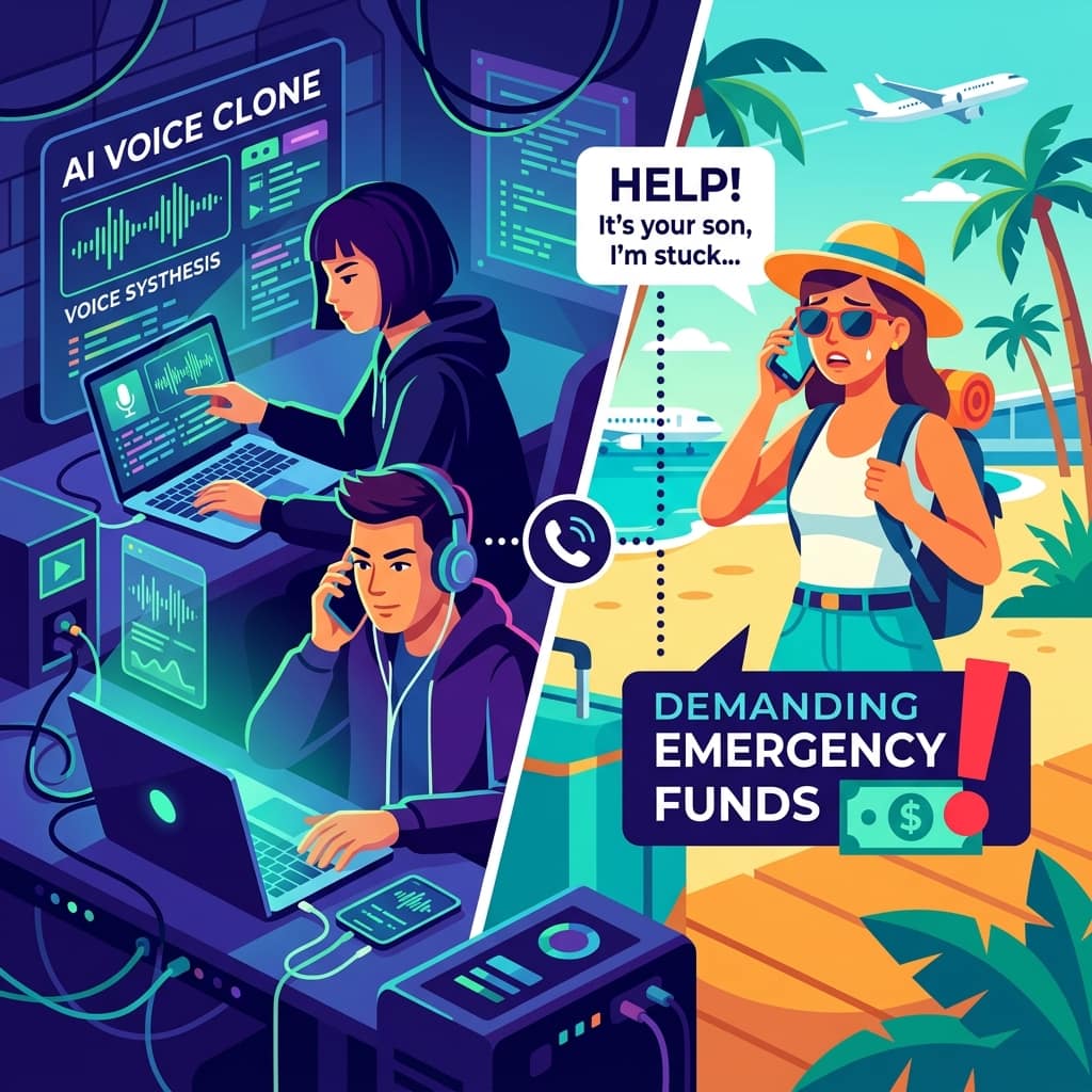 AI Voice Cloning Extortion: When Your Loved One's Voice is a Trap