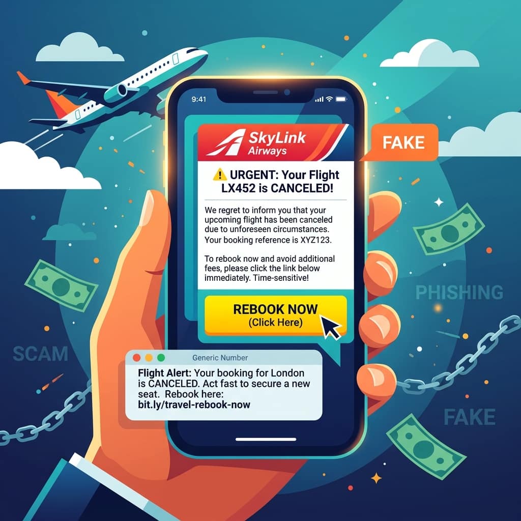 Flight Cancellation Phishing: Don't Let Scammers Ground You