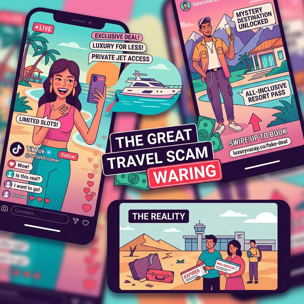 Social Media "Travel Agent" Fraud: The Illusion of Luxury