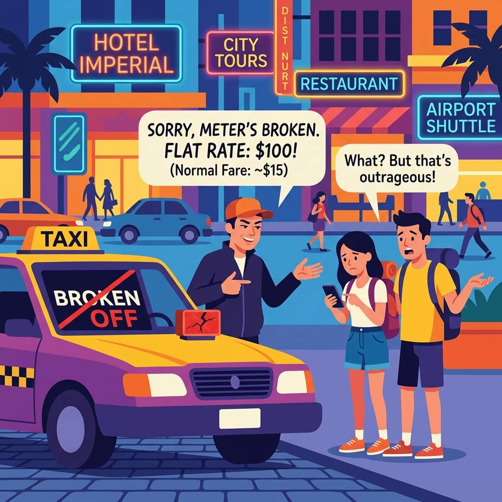 The "Broken Meter" Taxi Scam: How to Avoid Being Taken for a Ride